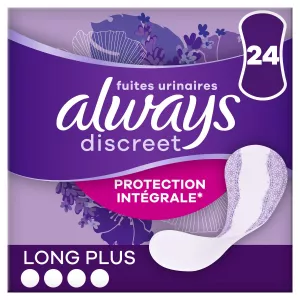 Protèges-Slips Fuites Urinaires Long Plus Proctection Intégrale Discreet - ALWAYS