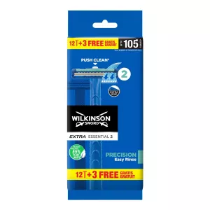 Ziada muhimu ya ziada ya ziada ya Rasoir 2 Precision x15 - WILKINSON