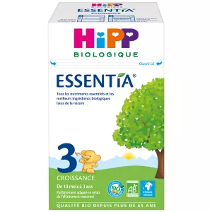 Lait 3 Essentia Bio 600g - HIPP BIOLOGIQUE