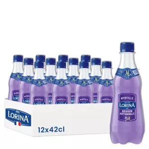 Limonade Myrtille 42cl Fr X12 - LORINA