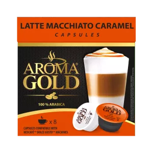 Café Latte Caramell Sambamba Dolce Gusto X (8 + 8) - Aroma Gold