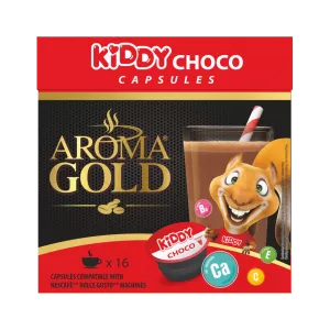 Vidonge "Kiddy Cacao" sambamba Dolce Gusto X 16 - Aroma Gold