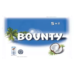 Baa za chokoleti ya nazi na chokoleti ya maziwa ya 5x57g - BOUNTY