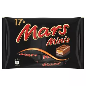 Chokoleti ya Chokoleti ya Minis & Baa za Caramel 333g - MARS