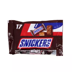 Barre chocolatée fourrées cacahuète et caramel 333g - SNICKERS