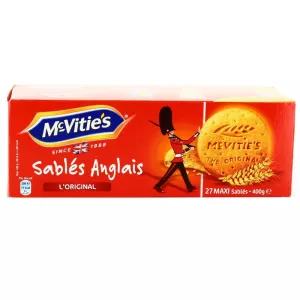 Cookies ya awali ya mkate mfupi wa Kiingereza 400 g - MC VITIE'S