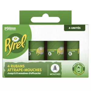 Attrape Mouche Rubans X4 - Pyrel