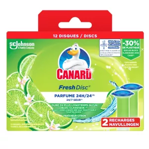 Bloc Wc Fresh Disc Citron Vert lot de 2 - CANARD