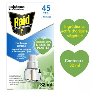 Recharge Répulsifs Moustiques X1 - Raid