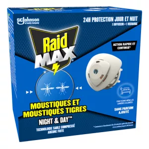 El difusor eléctrico recarga mosquitos y mosquitos tigres x2 - RAID