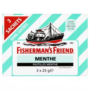 3x25g Fisherman Menthe Ss
