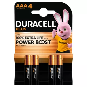 Plus Powerboost Aaax4 Duracell
