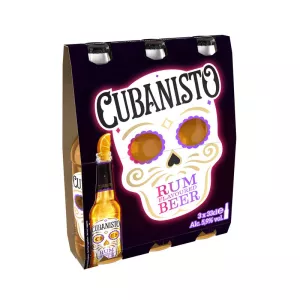 Bière saveur Rhum 3x33cl - Cubanisto