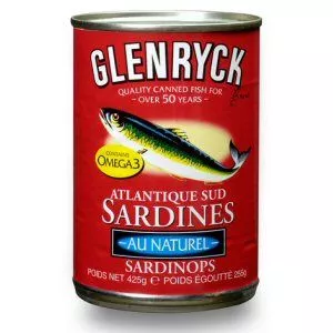 Sardines Au Naturel 400g - GLENRYCK