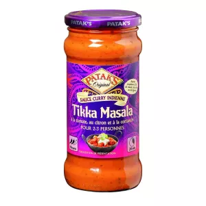 Tikka massala tomate, citron, coriandre 350g - PATAK'S