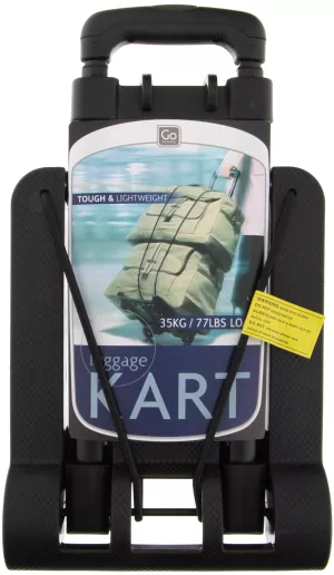 Carrello portabagagli in alluminio