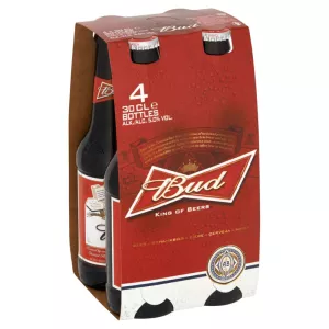 Bière Blonde 4x30cl - Budweiser