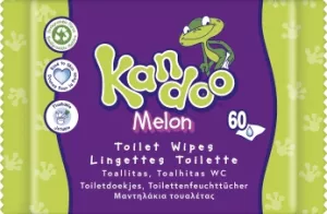Lingette Intime Toilette Melon X60 Pack Unitaire - KANDOO