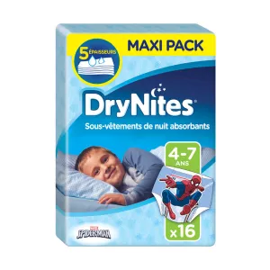 Couches garçons 4-7ans X16 - DRY NITES