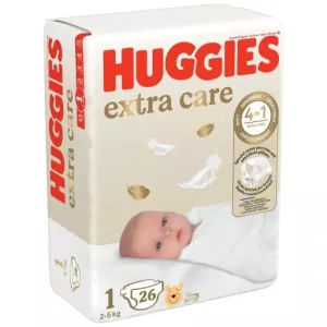 X26 Couche Huggies Xtracare T1