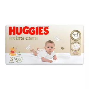 Couches Bébé Taille 3 6-10kg Disney Extra Care x50 - HUGGIES