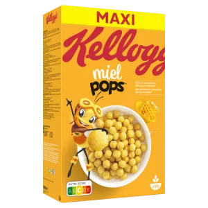 Céréales Miel Pops 620g - KELLOGG'S