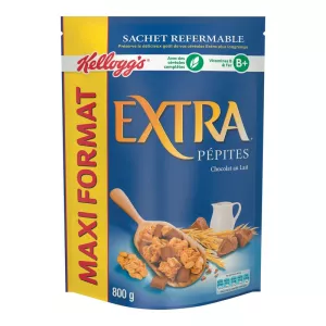 एक्स्ट्रा मिल्क चॉकलेट 800 ग्राम - KELLOGG'S