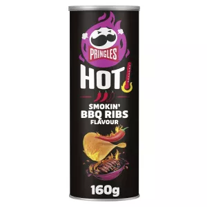 Chips Hot BBQ Ribs 160g - PRINGLES