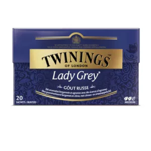 Thé noir Lady Grey x20 - TWININGS