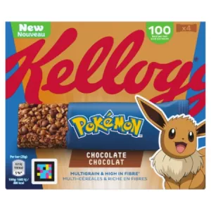 4x25g Barres Chocolat Kellogg