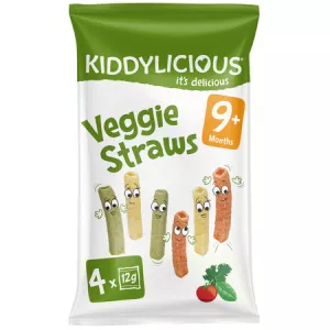 48g Straws Legume Kiddylici 9m