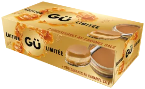 Dessert cheesecake caramel salé 2x90g - GU