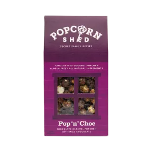 Pop N Choc Popcorn Shed 80g - Popcorn Shed