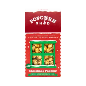 Christmas Pudding Popcorn Shed 80g - Popcorn Shed