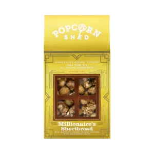 Milionea Shortbread Popcorn kumwaga 80g - Popcorn Shed