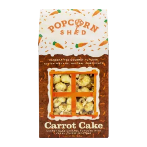 Carrot Cake Popcorn Shed 80g - Popcorn Shed