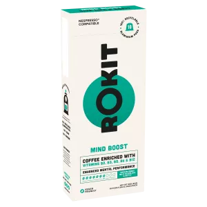 Mind Boost Nespresso Coffee 10 Pods - Rokit