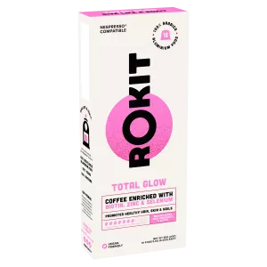 Total Glow Nespresso Coffee 10 Pods - Rokit