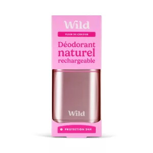 Déodorant stick Naturel Rechargeable Fleur de Cerisier 40g - WILD