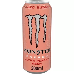 Boisson énergisante sans sucres Ultra peach keen 12x50cl - MONSTER