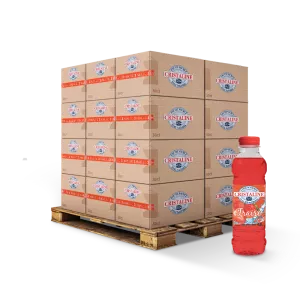 Woda źródlana o smaku truskawkowym 50cl Fr X24 - CRISTALINE