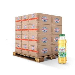 Eau De Source Goût Thé Vert Menthe 50cl Fr X24 - CRISTALINE