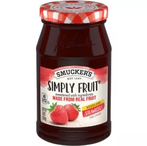 Sm 10 Oz Smp Frt Sdl Straw 8ct - SMUCKER
