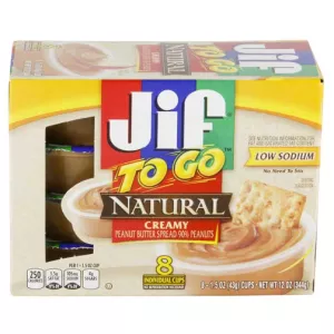 Jif 12oz Nat Crmy Pbtr To Go - JIF