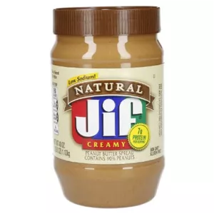Jif 40oz Natural Creamy Pbtr - JIF