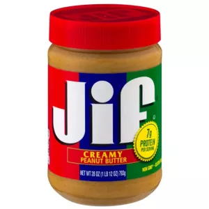 Jif 4 Lb Can Creamy Pbtr - JIF