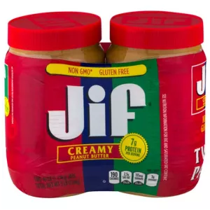 Jif 80 Oz Creamy Pbtr Twnpk - JIF