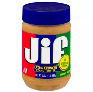 Jif 16 Oz Crunchy Pbtr - JIF