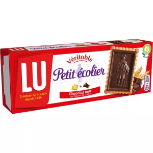 Biscuits Veritable Petit Ecolier Chocolat Noir 150g - LU