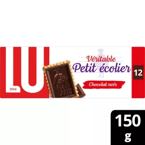 Veritable Petit Ecolier Dark Chocolate Biscuits 150g - LU